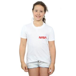 Nasa  Modern Logo Chest TShirt 