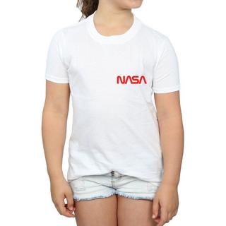 Nasa  Modern Logo Chest TShirt 