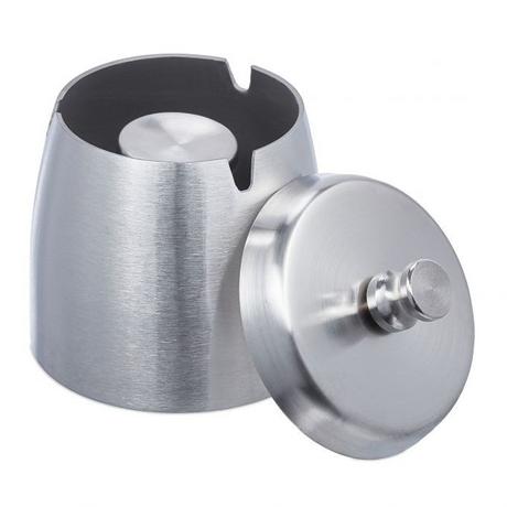 Northix Cendrier avec couvercle pour usage extérieur  