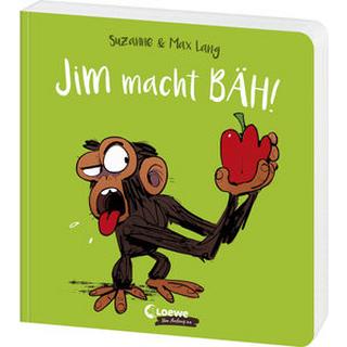 Jim macht bäh! Lang, Suzanne; Loewe Meine allerersten Bücher (Hrsg.); Lang, Max (Illustrationen); Jüngert, Pia (Übersetzung) Gebundene Ausgabe 