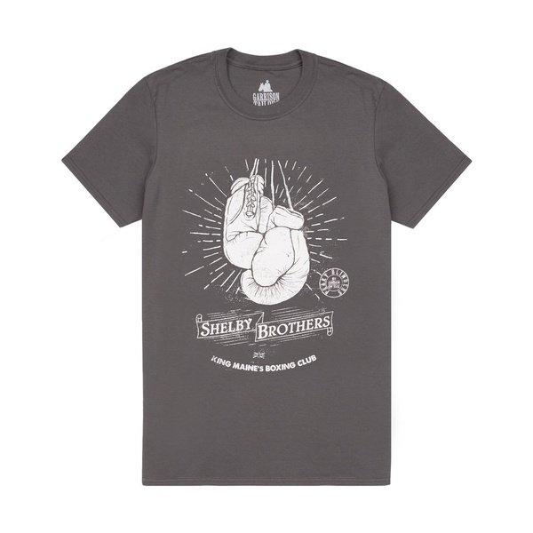 Image of Boxing Club Tshirt Herren Grau XXL