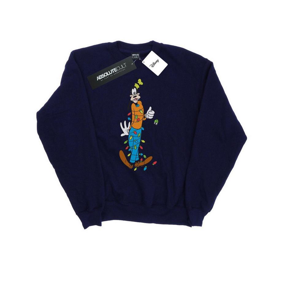 Disney Goofy Christmas Lights Sweatshirt  