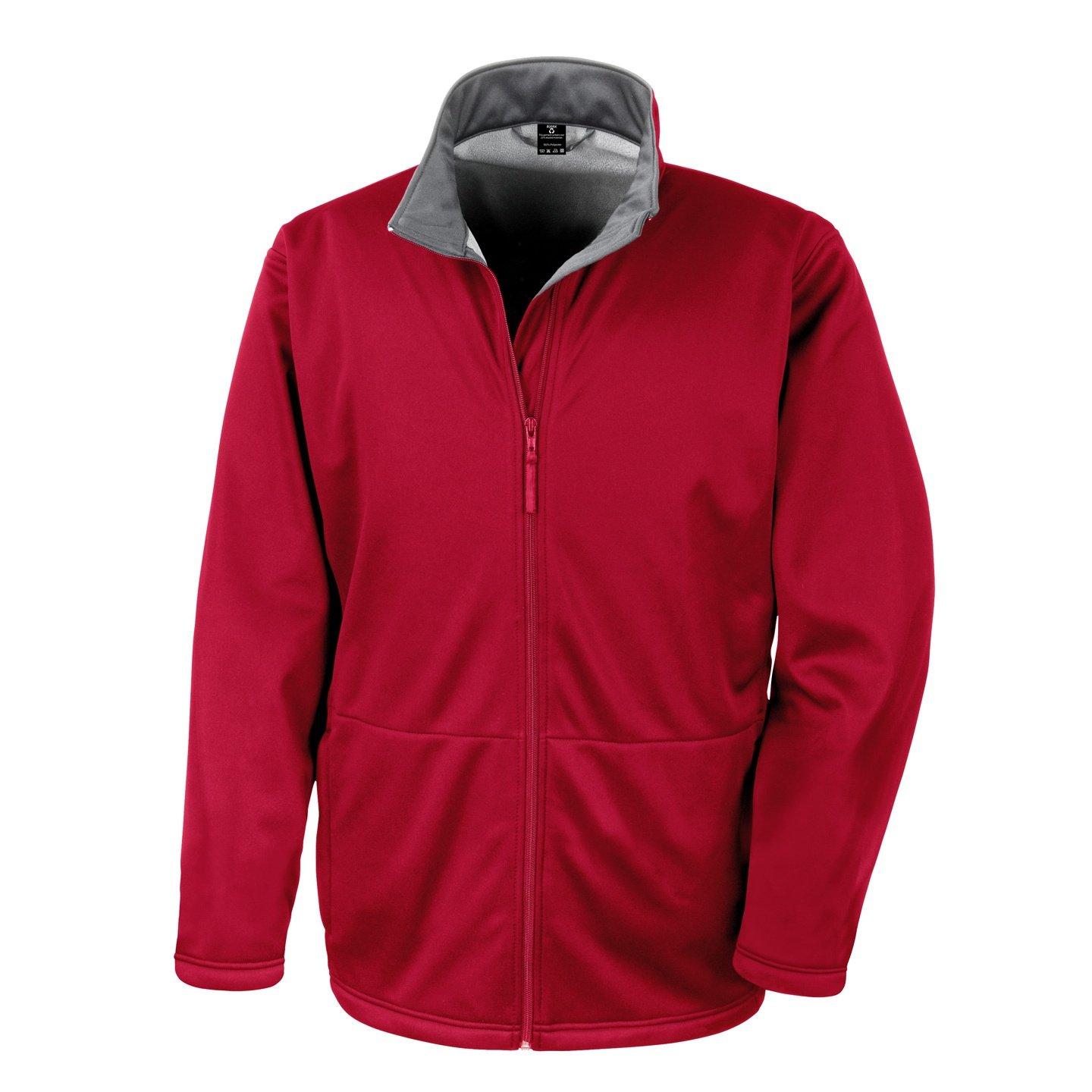 Image of Core Softshelljacke, 3lagig Herren Rot Bunt M