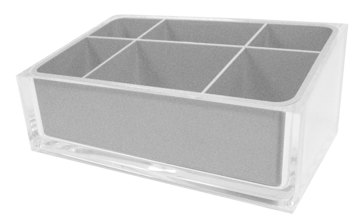 Image of Schminkablage Rainbow Silber Damen Silber ONE SIZE