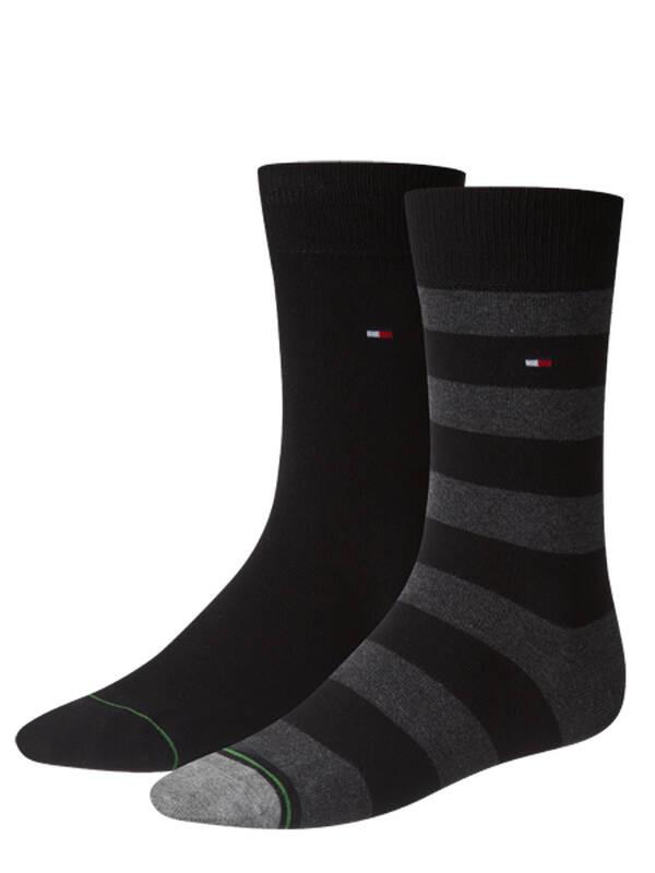 TOMMY HILFIGER Rugby Socken 2er-Pack  