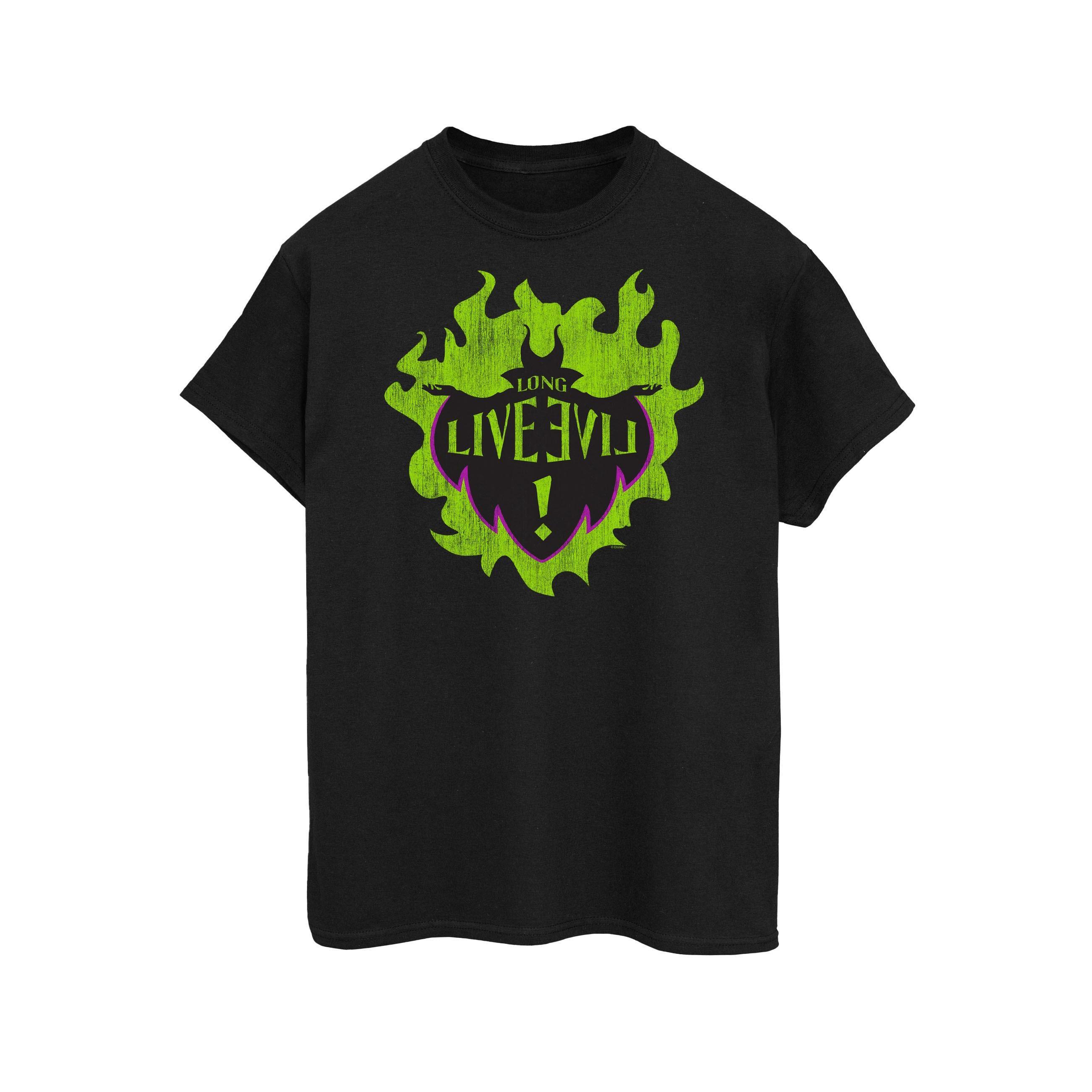 Image of The Descendants Maleficent Long Live Tshirt Damen Schwarz 3XL