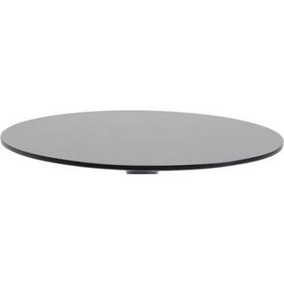 KARE Design Plateau de table Schickeria noir rond 110  