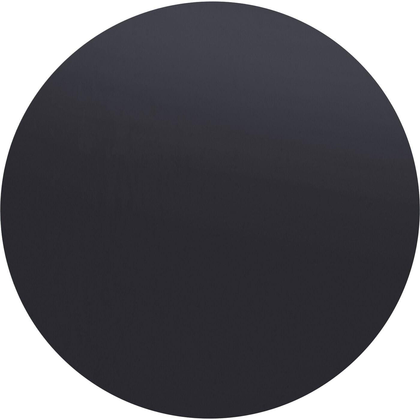 KARE Design Plateau de table Schickeria noir rond 110  