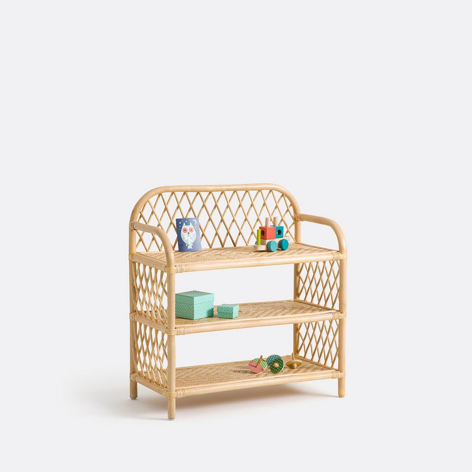 Étagère en rotin