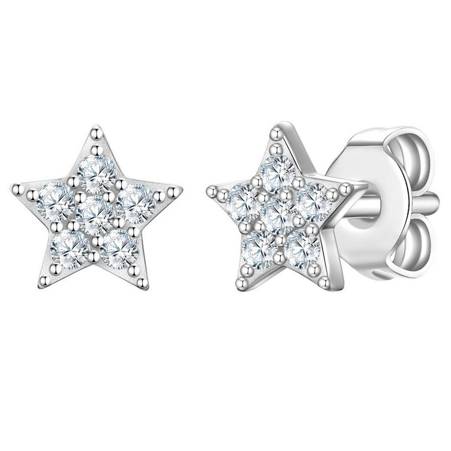 Femme Boucles d´oreilles Étoilé