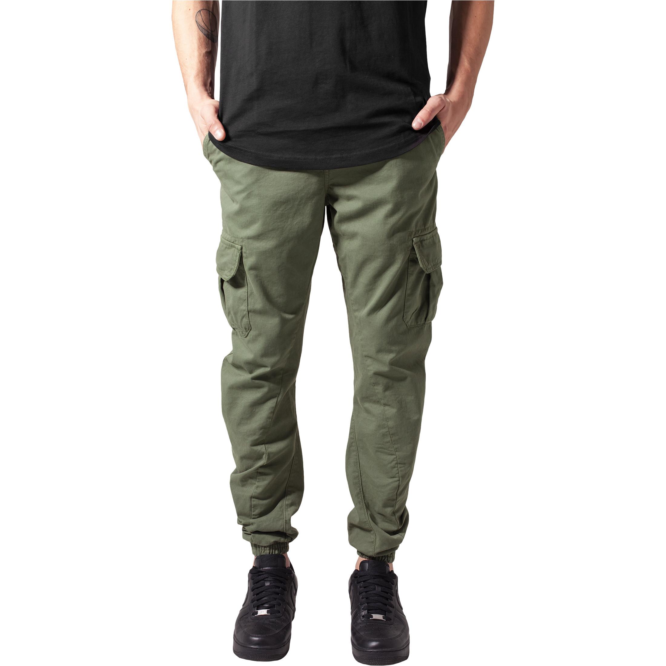 Image of Urban Classic Cargo-jogginghose Unisex Olivegrün XS