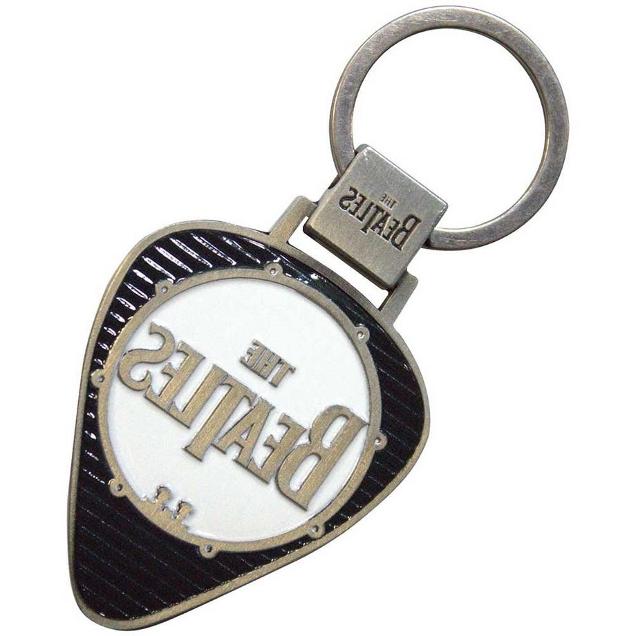 The Beatles Drum Logo Plettro Portachiavi  