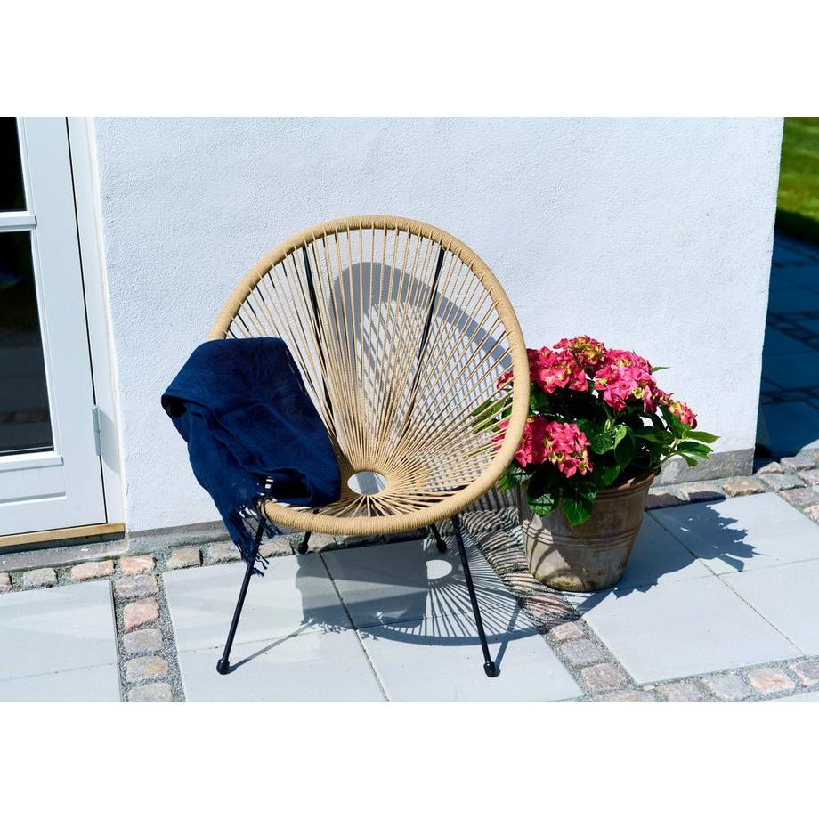 SCHOU Sedia da giardino ELISABETH IN SET DA 2  