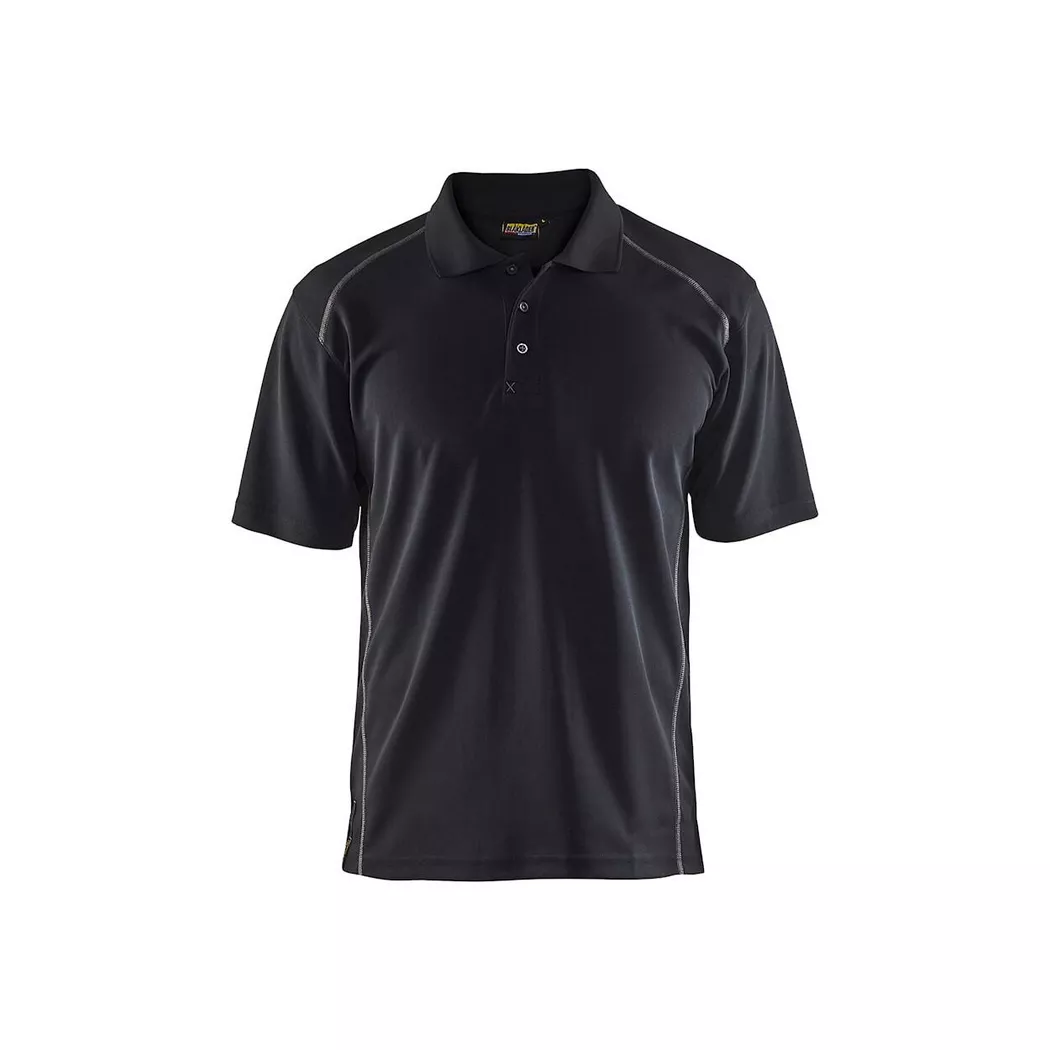 Blaklader - piqué-poloshirt anti-uv anti-geruch, für Herren, Schwarz, Größe M