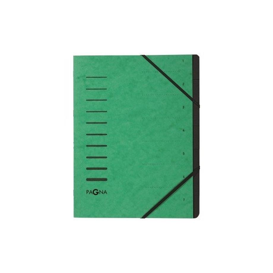 Pagna PAGNA Ordnungsmappe 40058-03 grün 7-teilig  