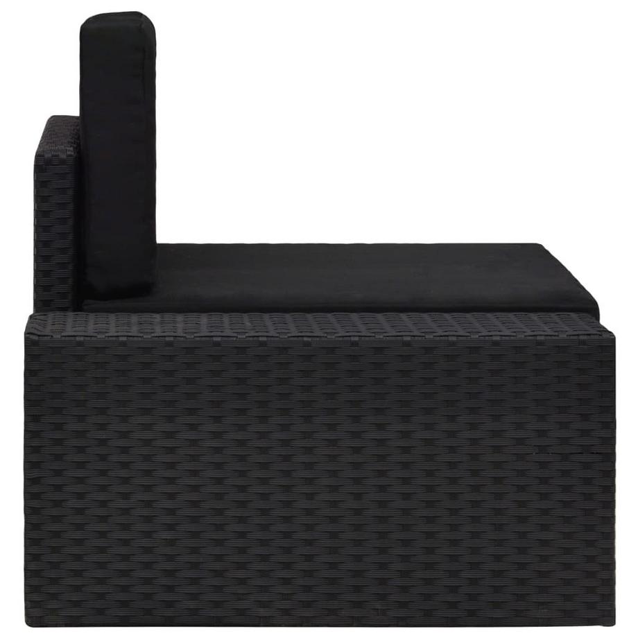 VidaXL Modular-sofa-eckteil poly-rattan  