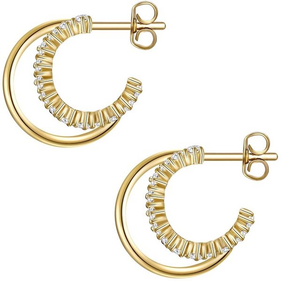 Glanzstücke München  Femme Créoles en argent 