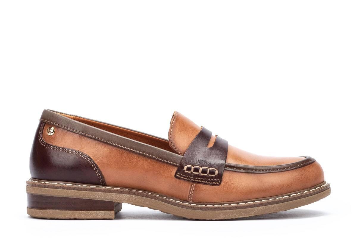 Image of Aldaya - Leder Loafer Damen Braun 38