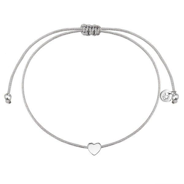 Glanzstücke München  Femme Bracelet en tissu Coeur 