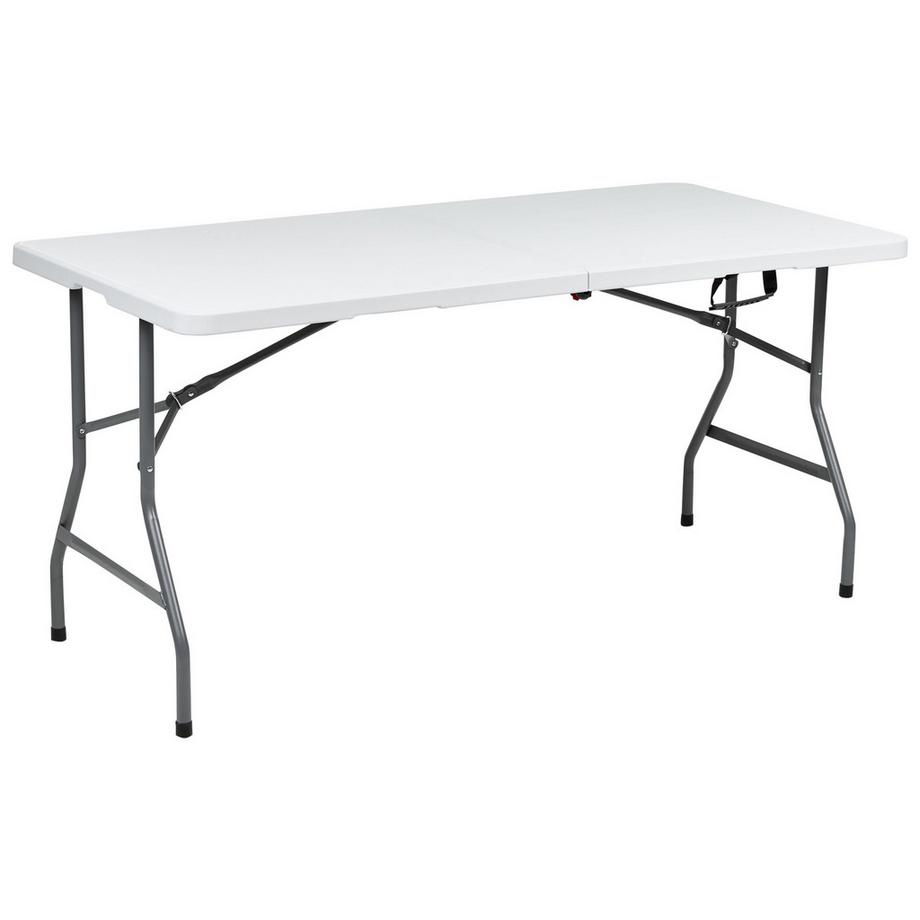 Beliani Ensemble de salle à manger d'extérieur pour 4 personnes avec table de 152 cm en Matière synthétique Moderne CUGNOLI  