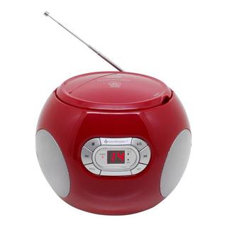 soundmaster  Soundmaster SCD2120 Lettore CD portatile Rosso 