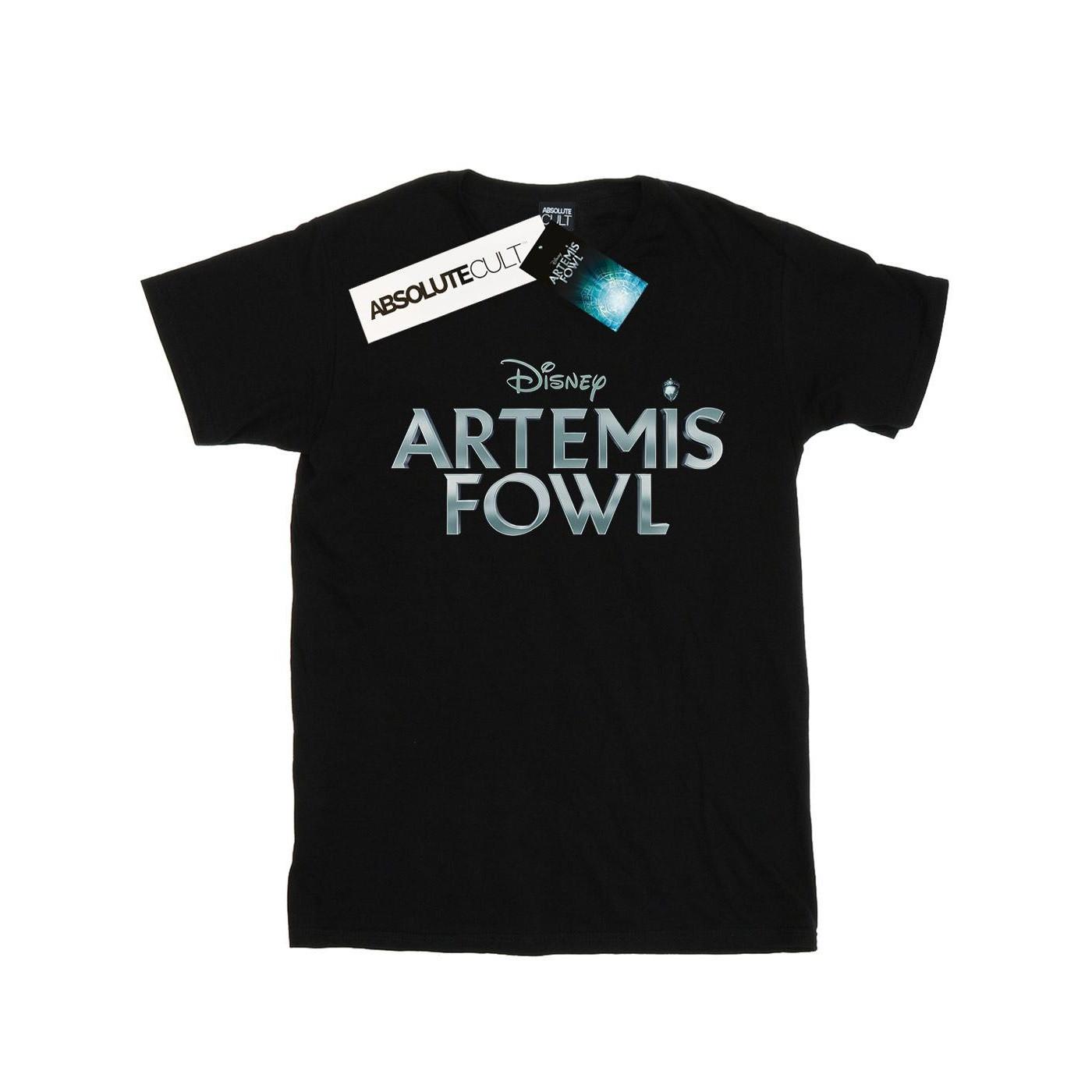Image of Artemis Fowl Movie Logo Tshirt Unisex Schwarz 104