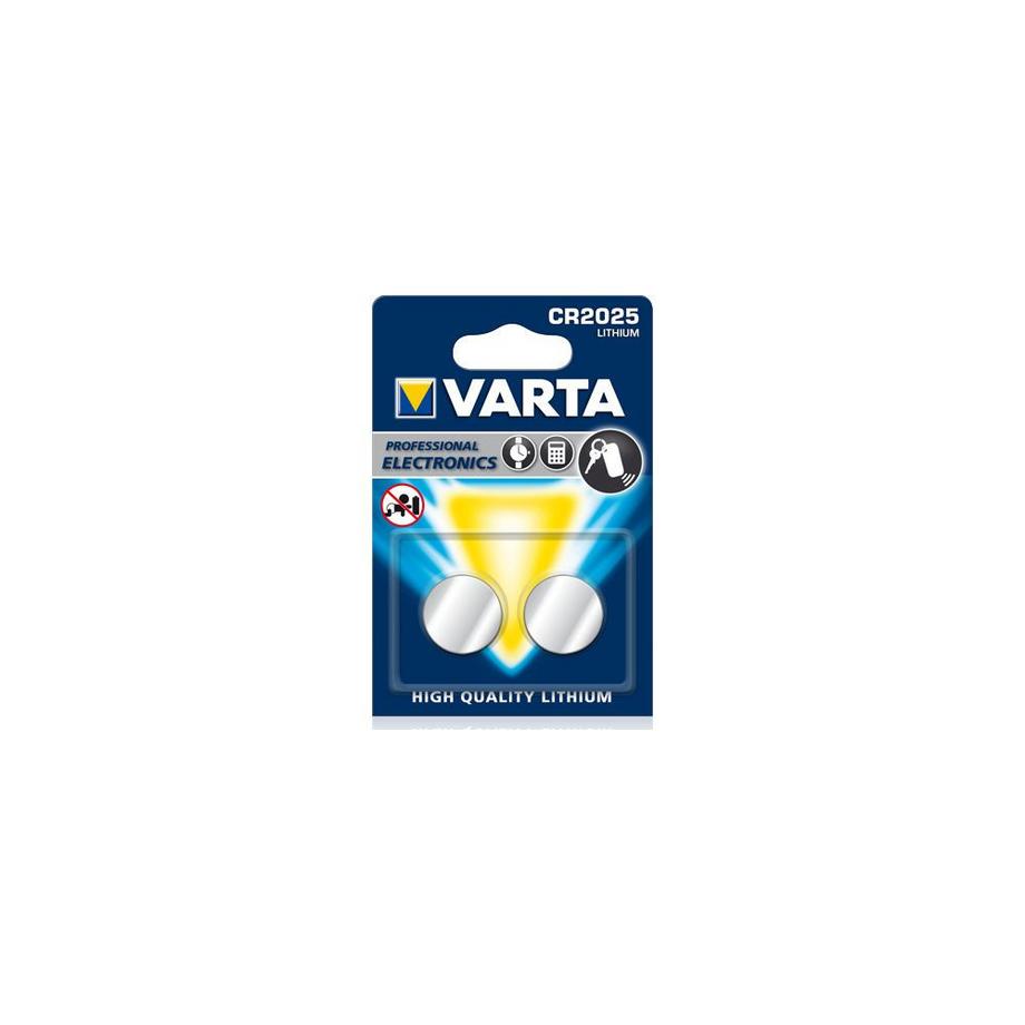 Nedis  Pile bouton au lithium CR2025 | 3 V DC | 2-Blister | Argent 