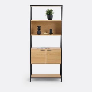 La Redoute Intérieurs Regalmodul Volga mit 1 offenen Kasten und 2 Türen  