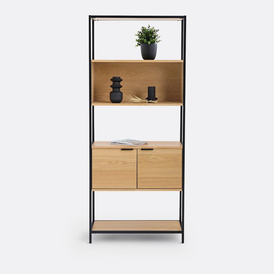 La Redoute Intérieurs Étagère modulable 1 niche 2 portes  