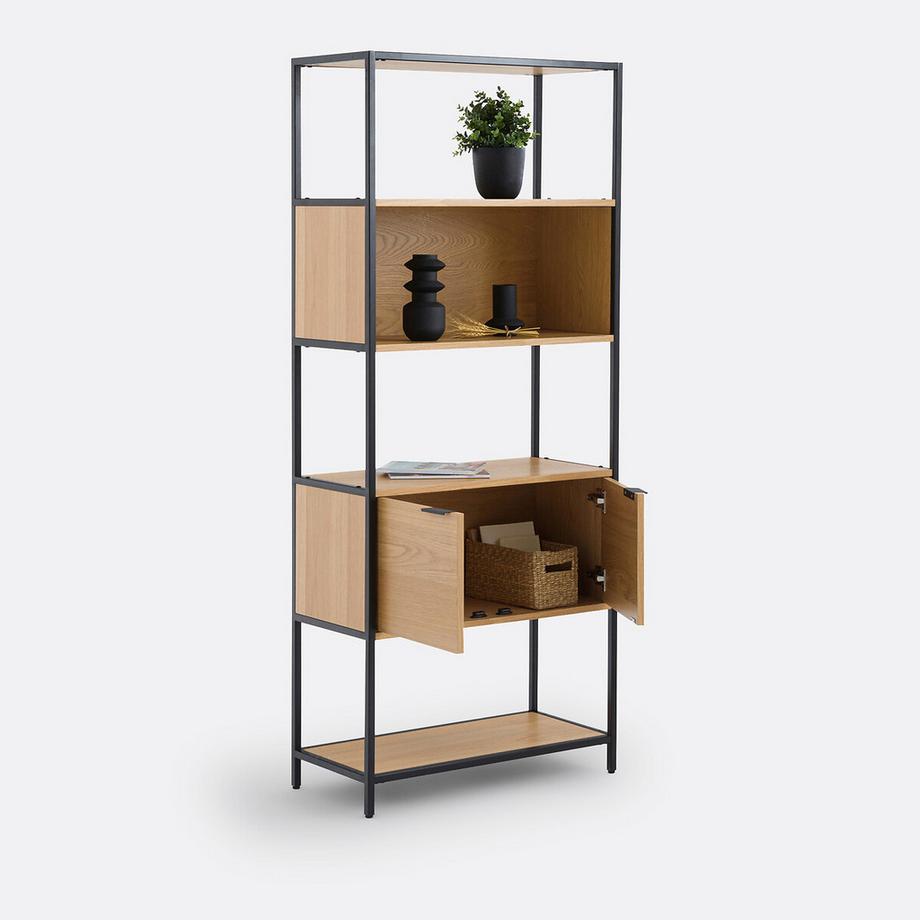 La Redoute Intérieurs Étagère modulable 1 niche 2 portes  