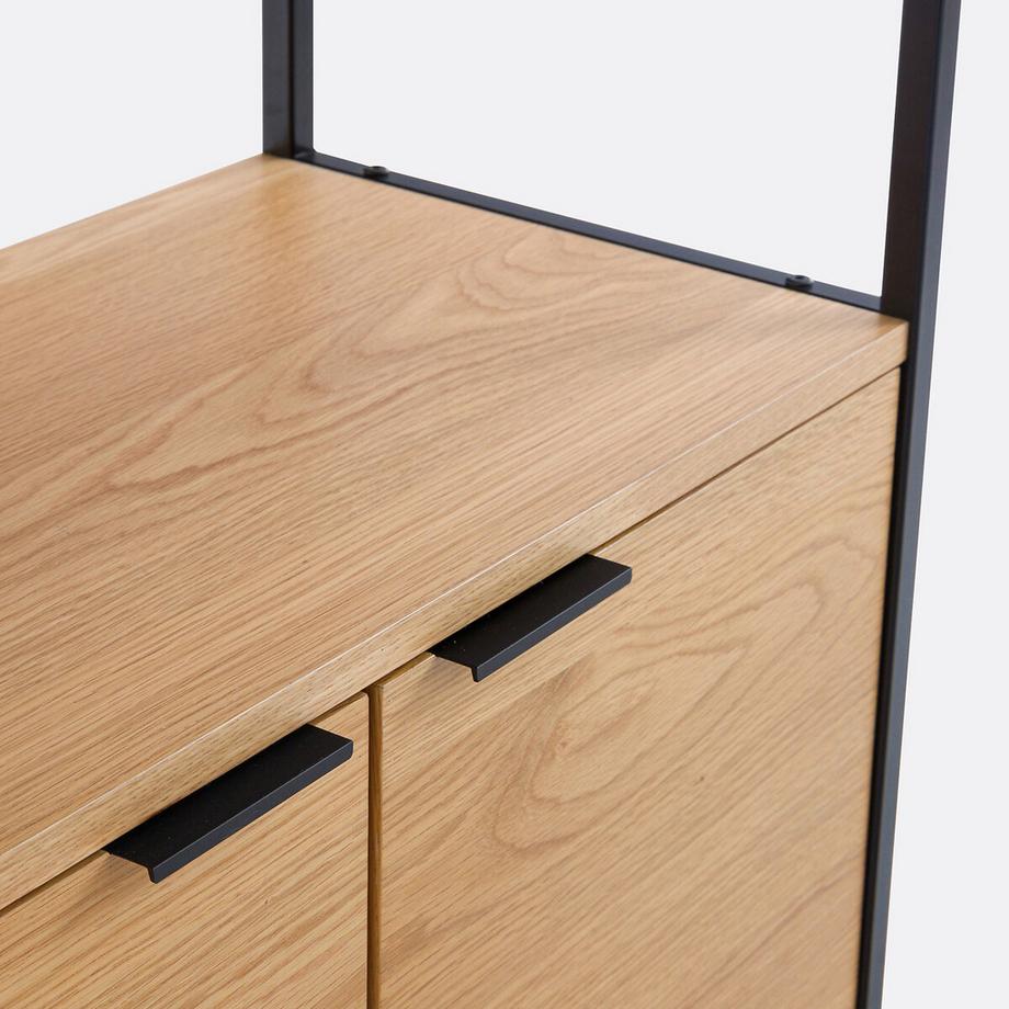 La Redoute Intérieurs Étagère modulable 1 niche 2 portes  