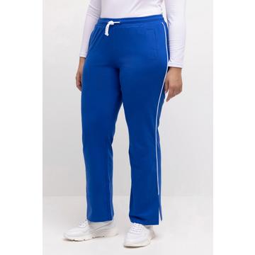 Pantaloni sportivi con spacchetto, pistagna, cintura elastica e cordino