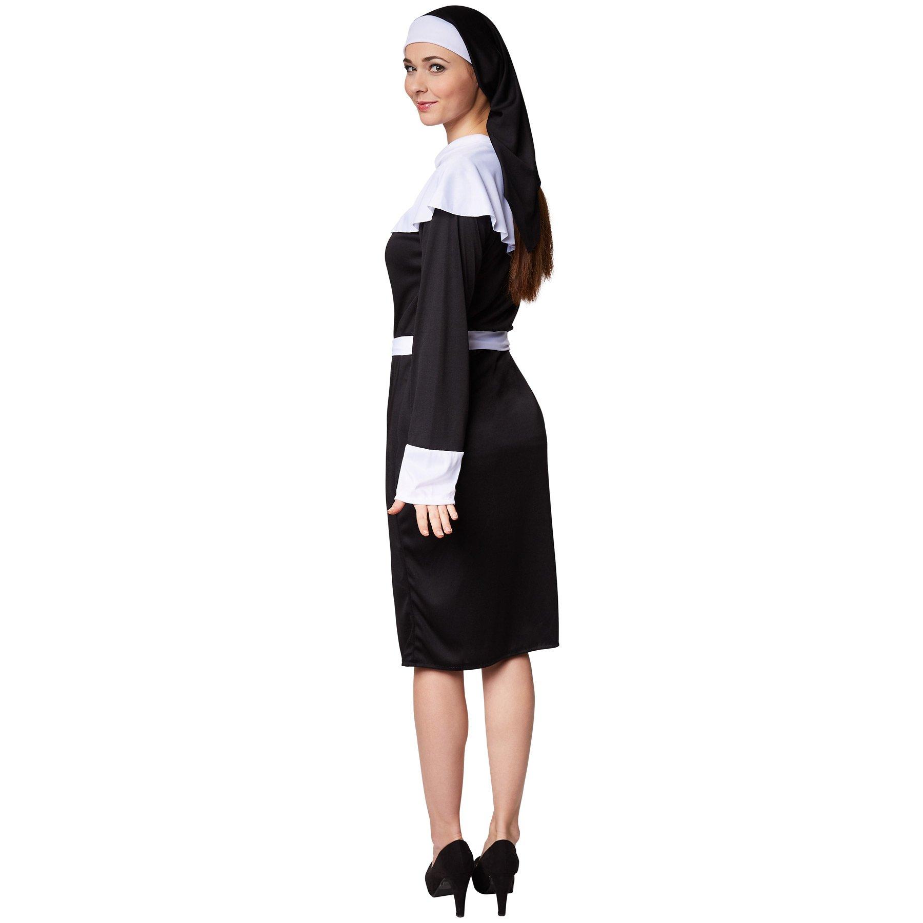 Tectake  Costume da donna - Suora 