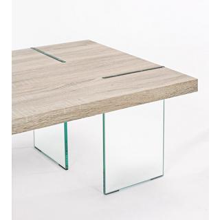 mutoni Table basse Tom marron 120x60  