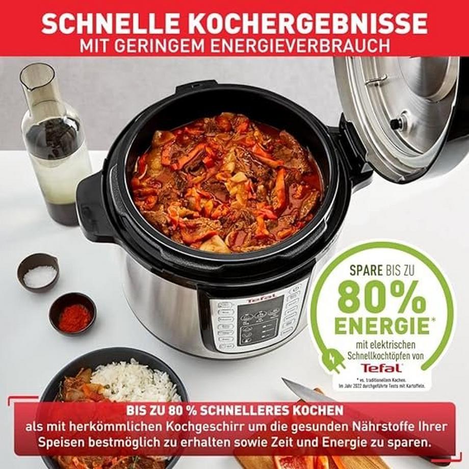 Tefal  CY505E Fast & Delicious Multikocher + Tefal K20601 Schöpfkelle 