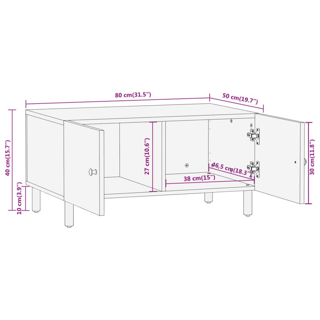 VidaXL Couchtisch holz  