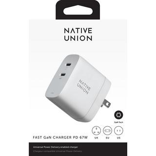 NATIVE UNION  Ladegerät FAST GAN Power Delivery 67W 