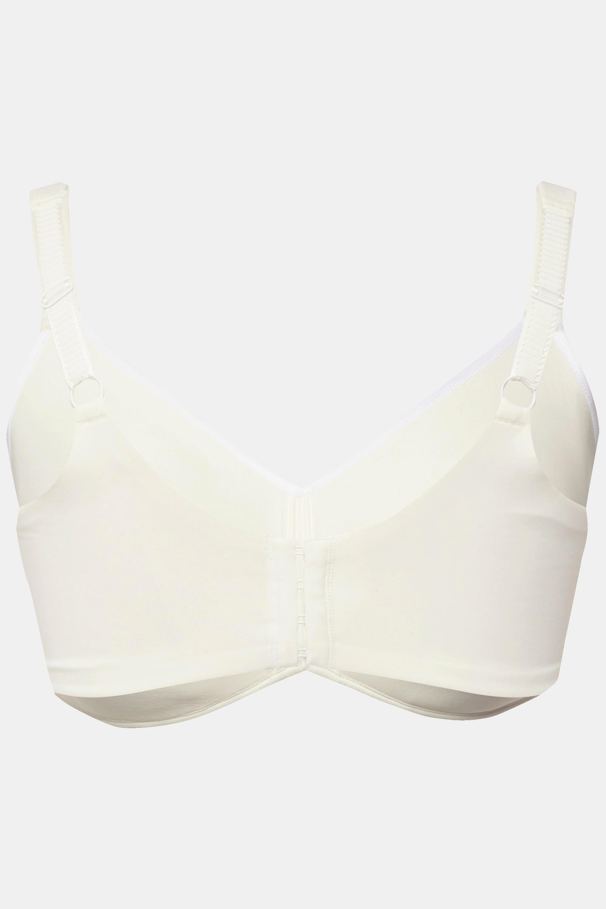 Ulla Popken  Reggiseno in microfibra senza ferretto con coppe in Spacer e coppa C-E 