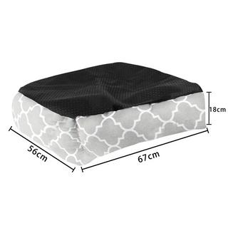 Intirilife  Letto soffice per animali con cuscino interno a due lati 