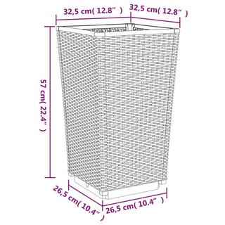 VidaXL Pflanzkübel polypropylen  