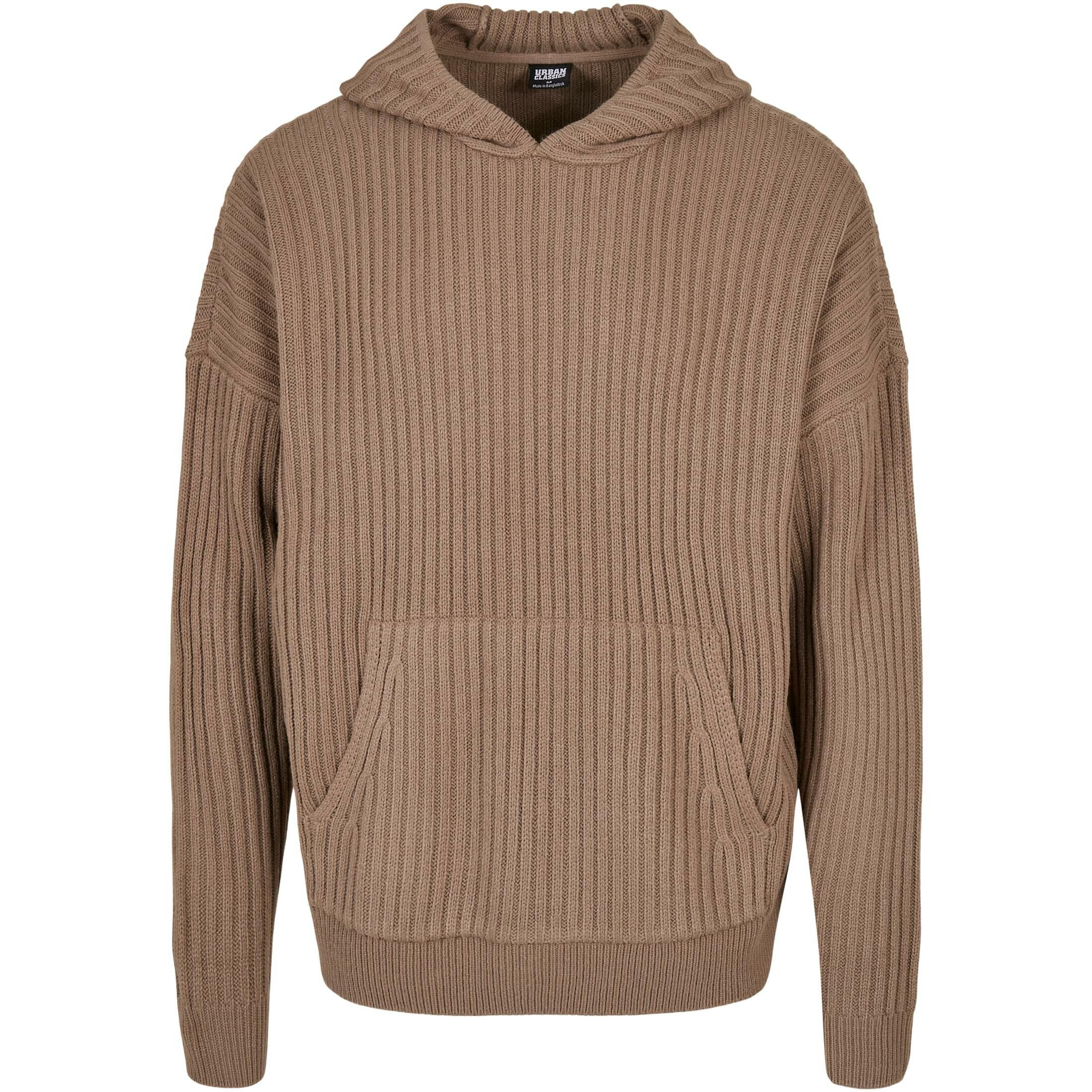 URBAN CLASSICS  getrickter kapuzenpullover urban claic 