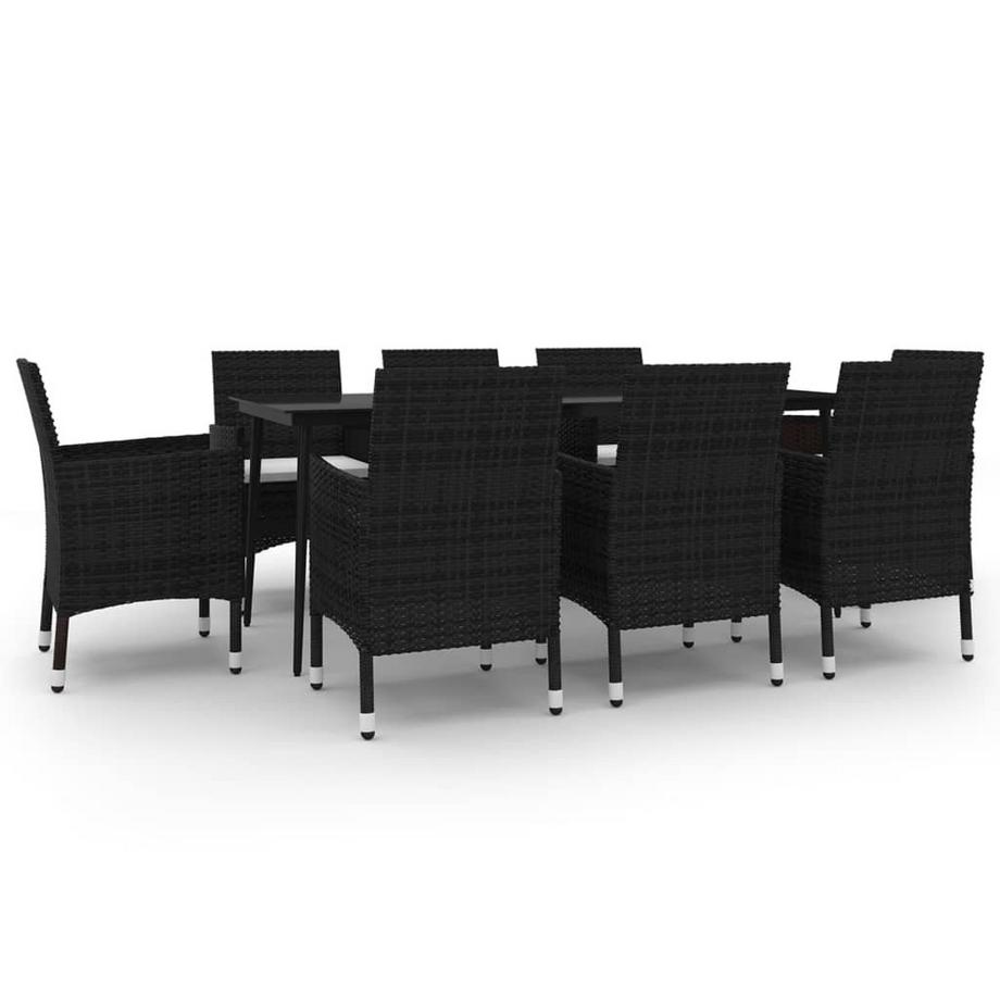 VidaXL Garten-essgruppe poly-rattan  