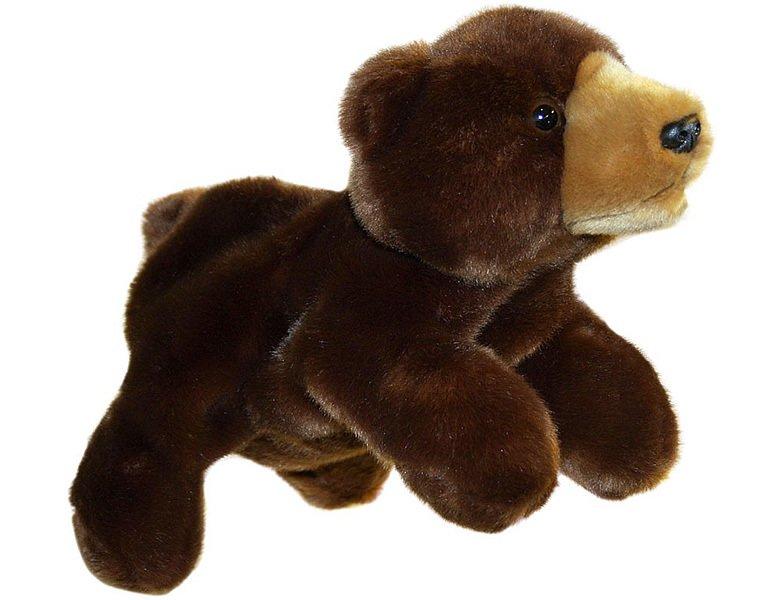 Image of Full-bodied Handpuppe Braunbär Braun (30cm) Unisex ONE SIZE