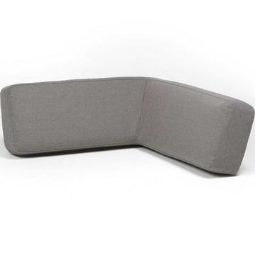 Coussin d&#039;angle de jardin Maximo gris