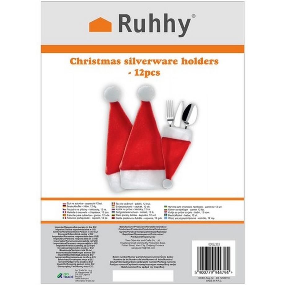 Ruhhy  Besteckkoffer - Hüte, 12-tlg. Ruhhy 22303 