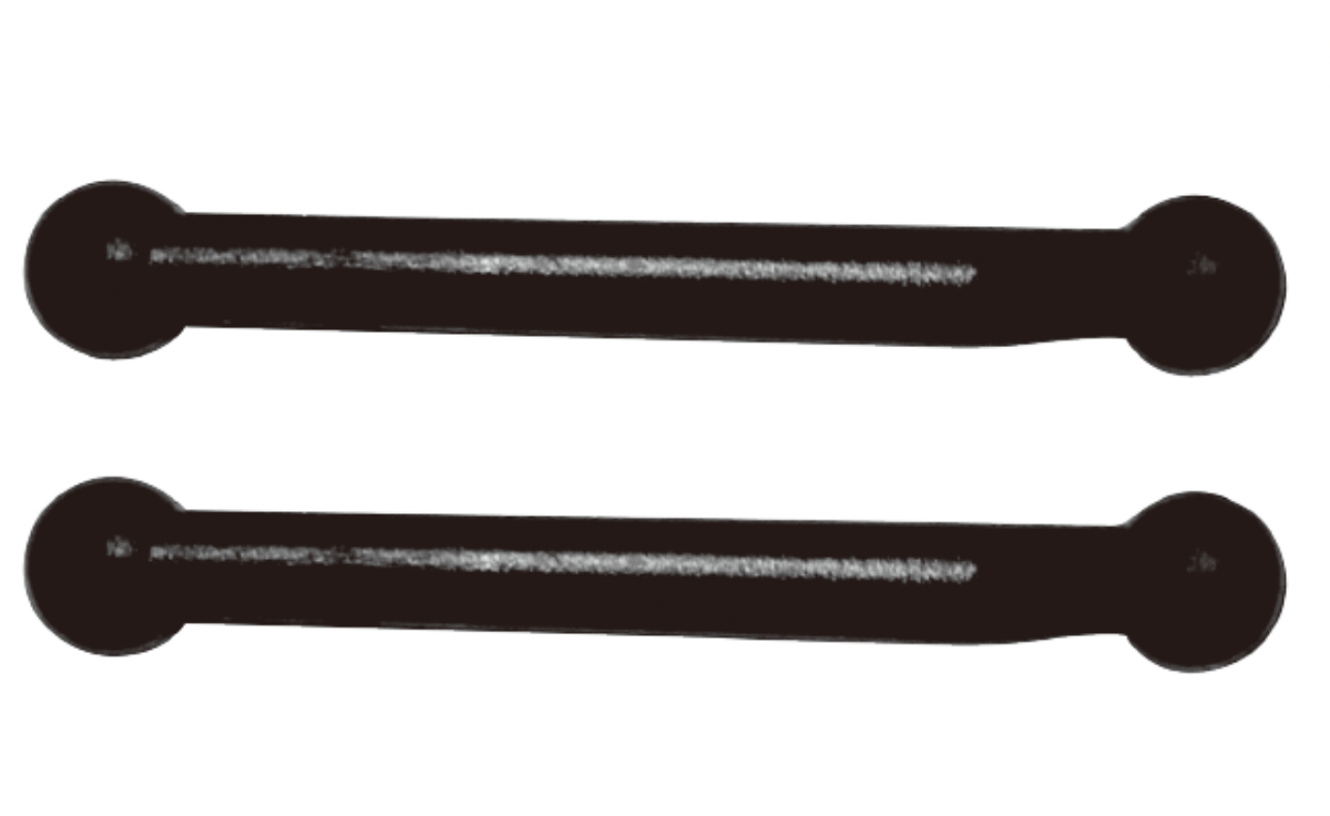 Image of Ab18301-8 Rc-modellbau Ersatzteil & Zubehör Lenkstange Unisex Schwarz