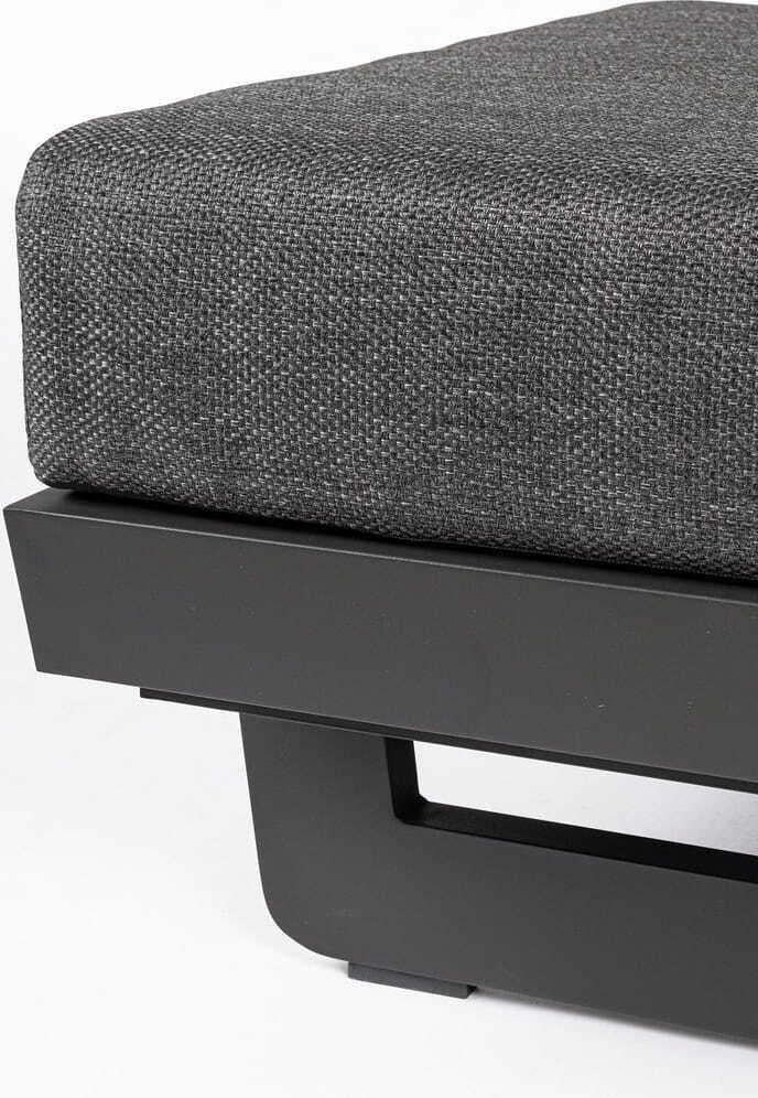 mutoni Cuscino per esterni Pouf Infinity antracite  