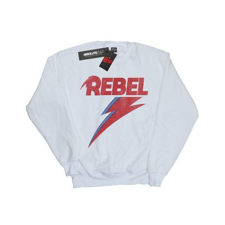 David Bowie Rebel Bolt Print Sweatshirt  