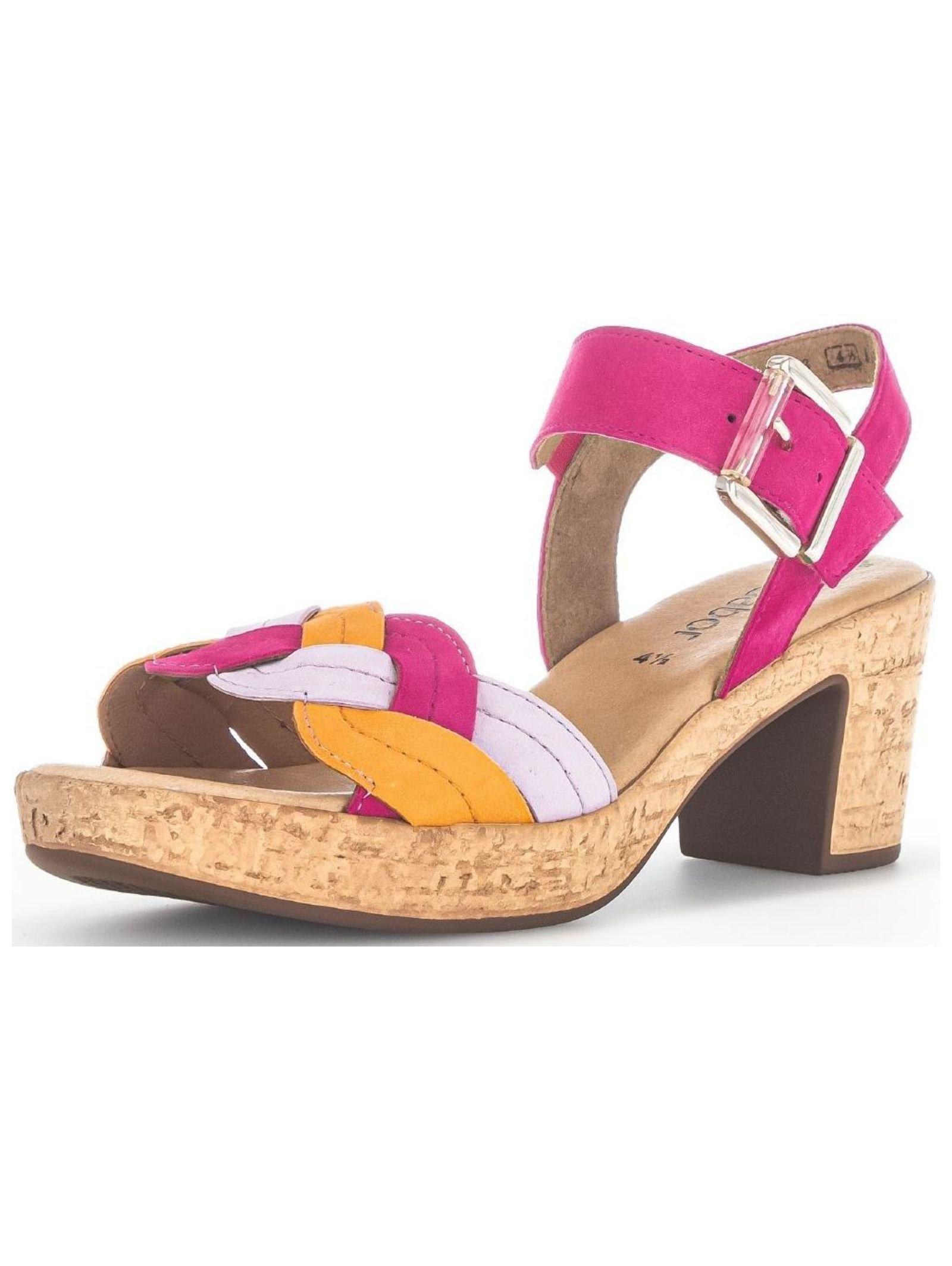 Image of - Wildleder Sandale Damen Multicolor 38