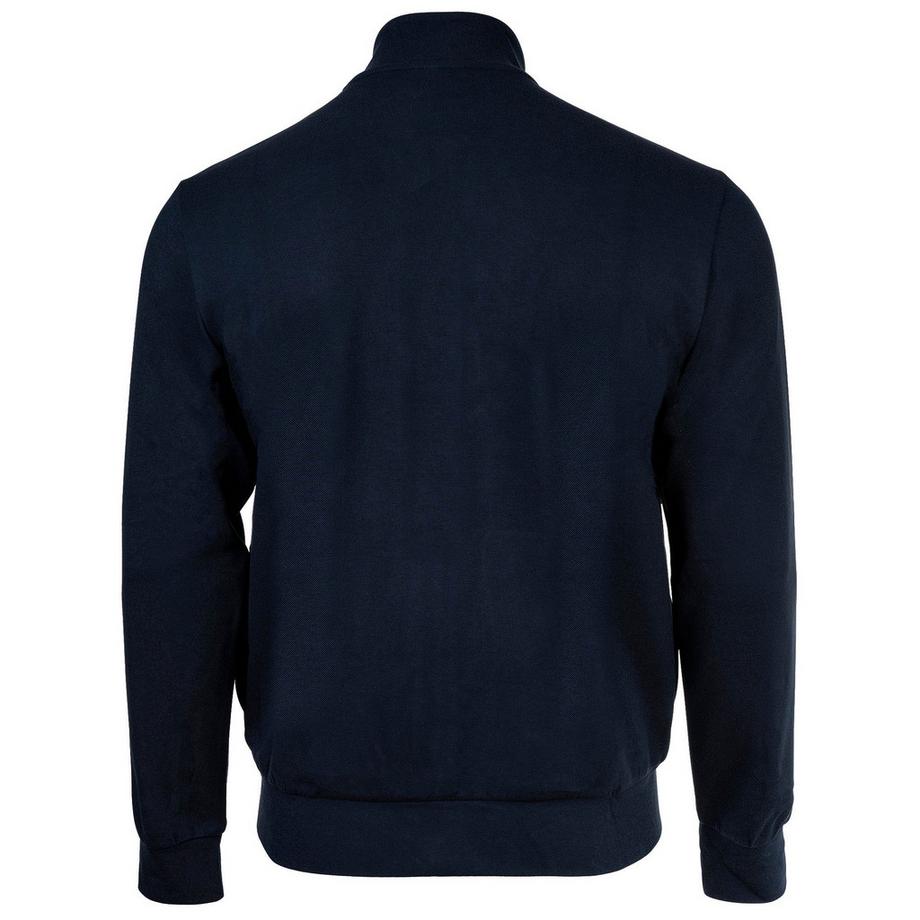 EMPORIO ARMANI Iconic Piquet Coupe Confort Veste de Sweat  